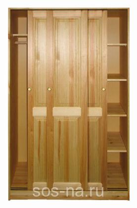 Шкаф-купе Оскар 3-дверный